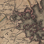 Massachusetts by Bernard Romans, 1775