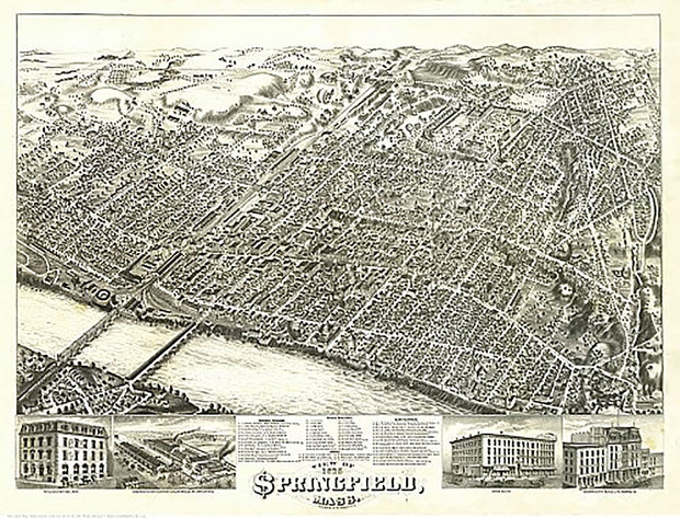 Springfield, Mass. by O.H. Bailey & Co., 1875