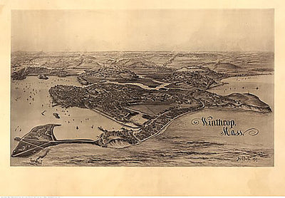 Winthrop, Mass. by A. F. (Bert) Poole, c1894