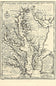 A new and accurate map of Virginia & Maryland, 1752
