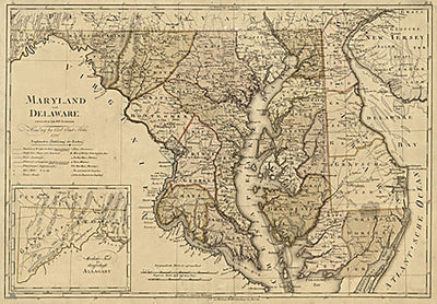 Maryland und Delaware, 1797