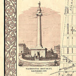 Plan of the city of Baltimore, Maryland, 1851