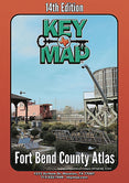 Fort Bend County Atlas by Key Maps, Wire-o version