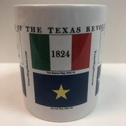 Flags of the Texas Revolution Mug (1) Each