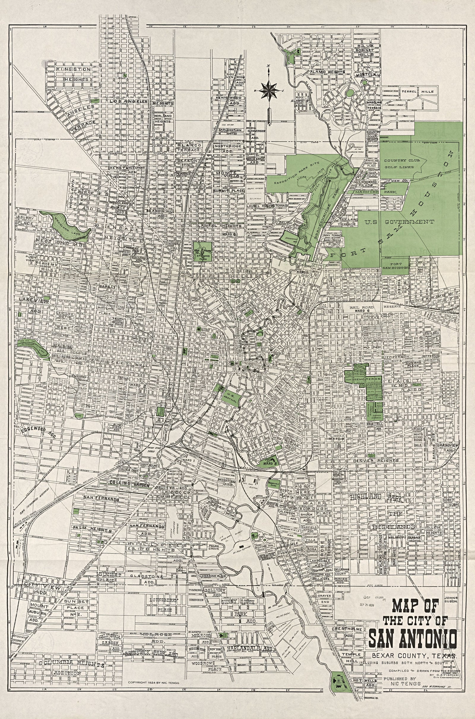 San Antonio 1924 by Nic Tengg