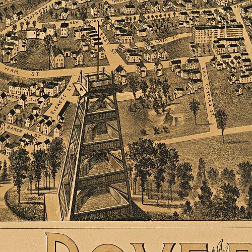 Dover, New Hampshire by A. F. Poole, 1888