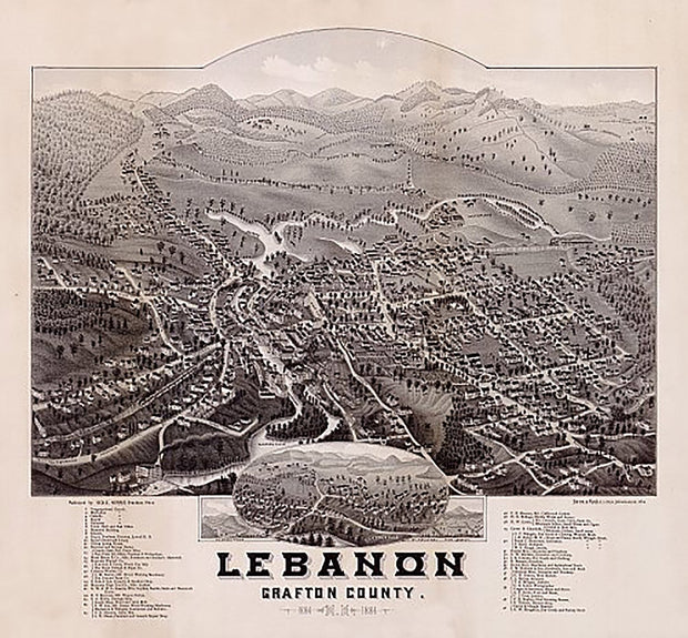 Lebanon, New Hampshire by George E. Norris, 1884