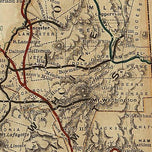 Railroad map of New Hampshire accompanying report of the railroad commissioners, 1894