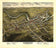 Bird's eye view of Rochester, New Hampshire by J. J. Stoner, 1877