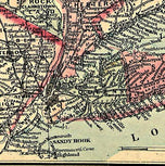 New York and part of Ontario by Asher & Adams, 1871