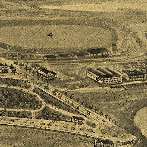 Bird's eye view Coney Island by John G. Mark, 1906