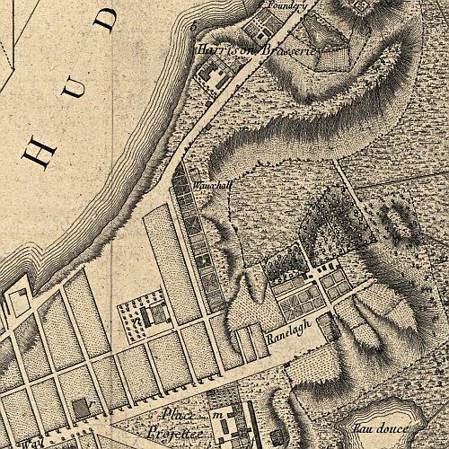 Plan de New-York et des environs, lev?? par Montr??sor, ing??nieur en 1775