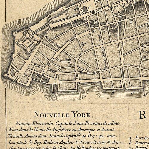 Plan de New-York et des environs, lev?? par Montr??sor, ing??nieur en 1775