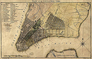 Plan of the city of New York, 1789
