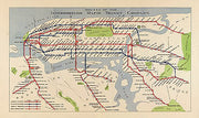 Routes of the Interborough Rapid Transit Company, 1924