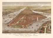 The City of New York by Currier & Ives, 1884