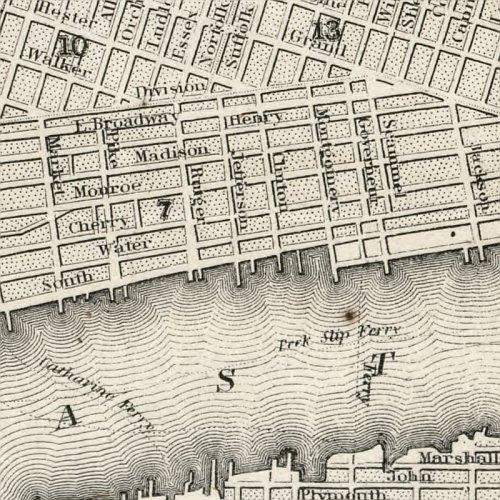 Map of the city of New York, 1860