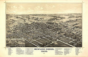 Bowling Green, Ohio by Burleigh & Norris, 1888