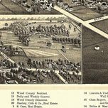 Bowling Green, Ohio by Burleigh & Norris, 1888