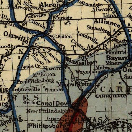 Marietta and Pittsburgh Railroad, 1871