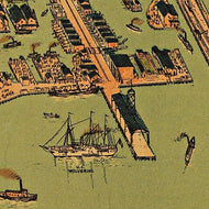 Erie, Pennsylvania By Charles Lederle, 1909