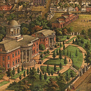 Harrisburg, Pennsylvania by E. Sachse & Co, 1855