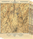 Maps of the battlefield of Gettysburg, July 1st, 2nd &amp; 3rd, 1863 (3-map set)