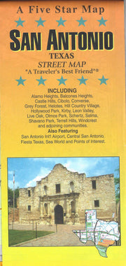 San Antonio by Five Star Maps