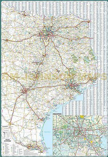 Texas Large Print by GM Johnson