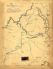 Across Kentucky Drawn by G.H.B. (G.H. Blakeslee)