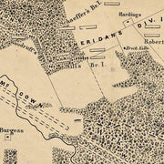 Topographical sketch of the battlefield of Stone's River near Murfreesboro, Tennessee
