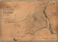Map of the battle field of Shiloh, April 6 & 7, 1862 by L??on J. Fr??maux, Capt. of Engrs. P.A.C.S.