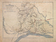 Map of the field of Shiloh. April 6, 1862