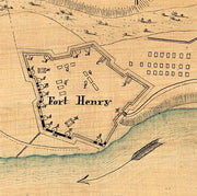 Plan of Fort Henry and its outworks