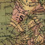 A New Map of Texas, Oregon and California with the Regions Adjoining, 1846