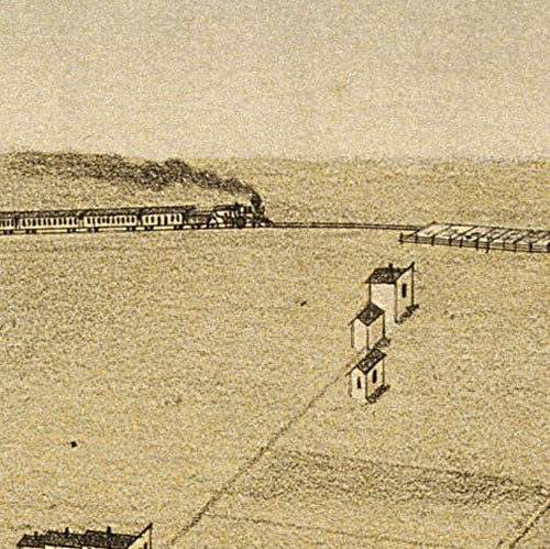 Fort Worth 1876 by D.D. Morse