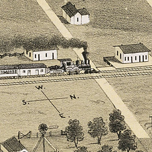McKinney 1876 by D. D. Morse