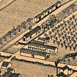 La Grange 1880 by Augustus Koch