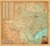 Antique Style Texas Wall Map