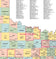 Texas County Town Wall Map