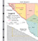Texas County Town Wall Map