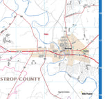 Greater Austin Metro Area Wall Map