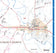 Greater Austin Metro Area Wall Map