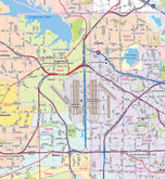 DFW Greater Metro Area Wall Map