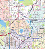 DFW Greater Metro Area Wall Map