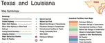 2025 Gulf Coast Industrial Map of Texas and Louisiana