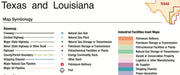 2022 Gulf Coast Industrial Map of Texas and Louisiana