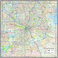 Dallas County Zip Code Map