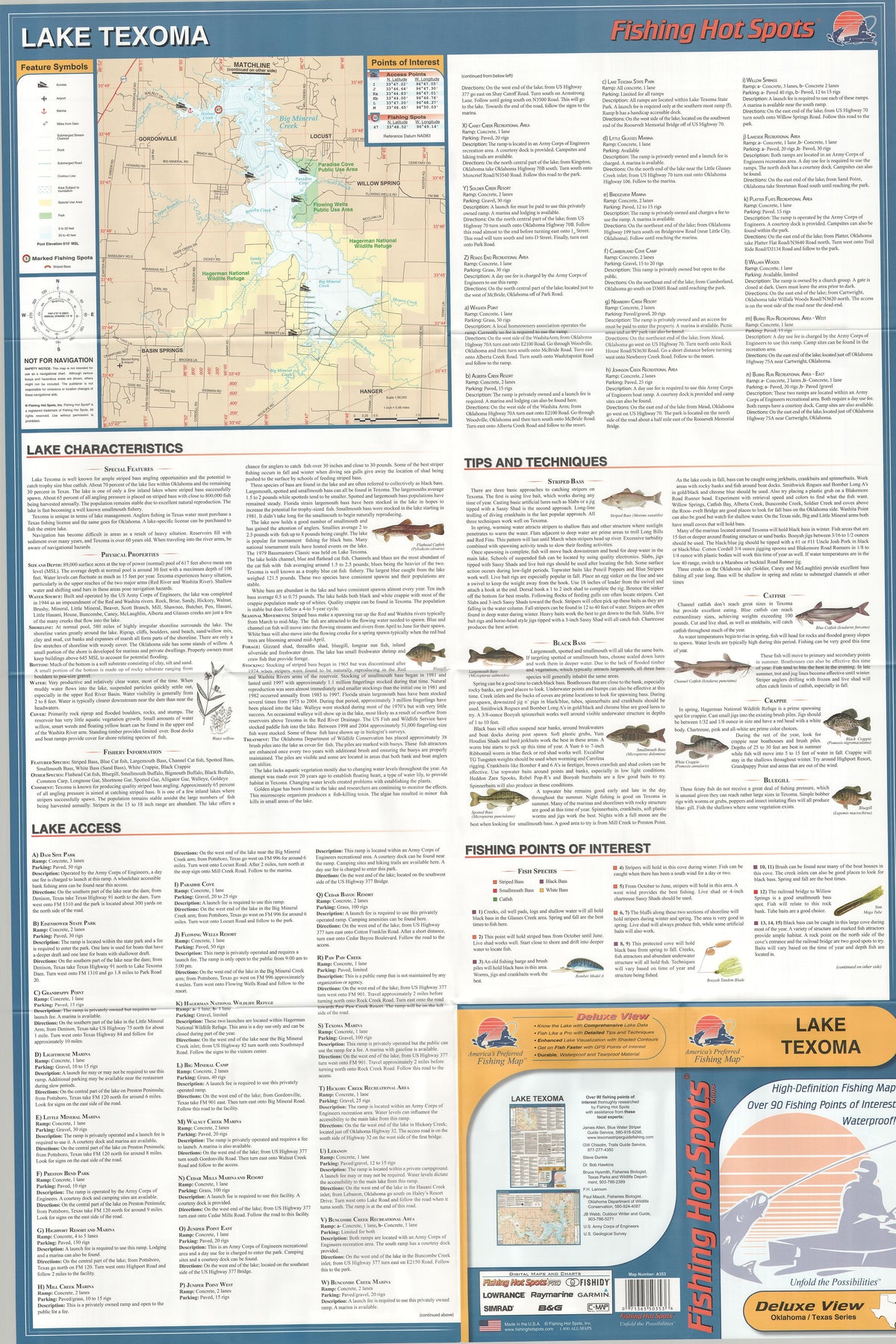 Lake Texoma by Fishing Hot Spots
