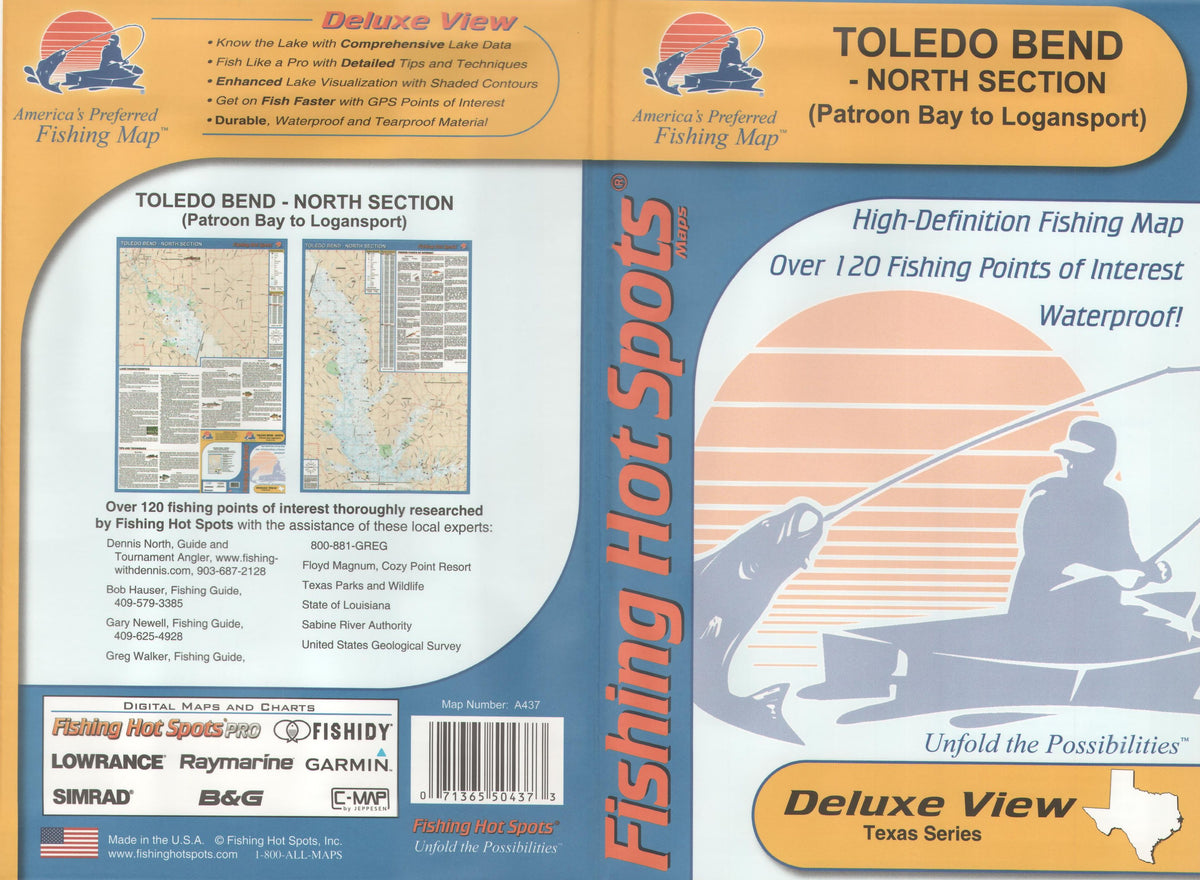 Toledo Bend-North (Patroon Bay to Logansport) by Fishing Hot Spots